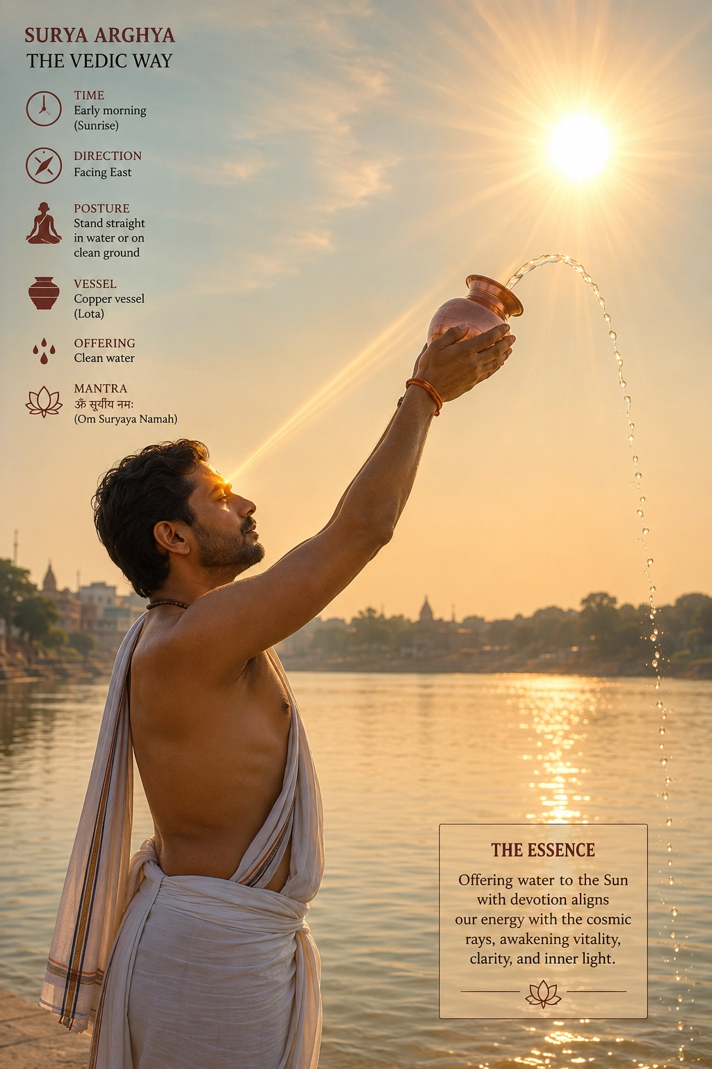 HOW TO OFFER WATER TO SUN