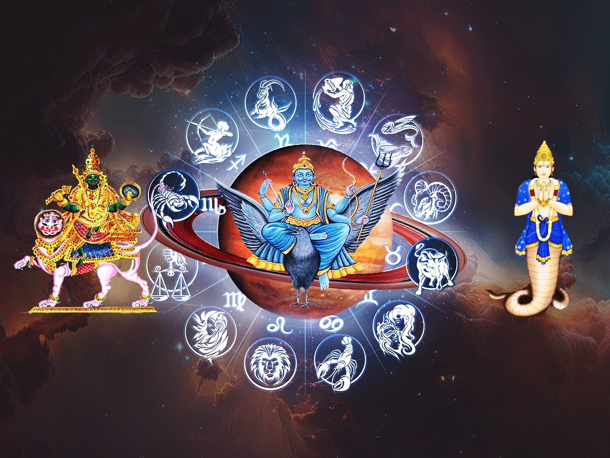 Rahu Ketu and Shani